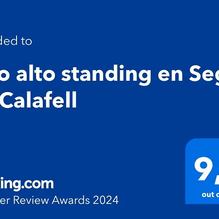 Piso Alto Standing En Segur De Calafell Appartement Buitenkant foto